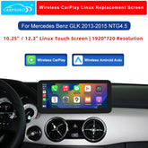 For Benz GLK NTG 4.5 Wireless CarPlay Android Auto Linux Touch Screen