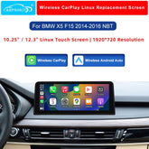 For BMW X5 F15 NBT Wireless CarPlay Android Auto Linux Touch Screen