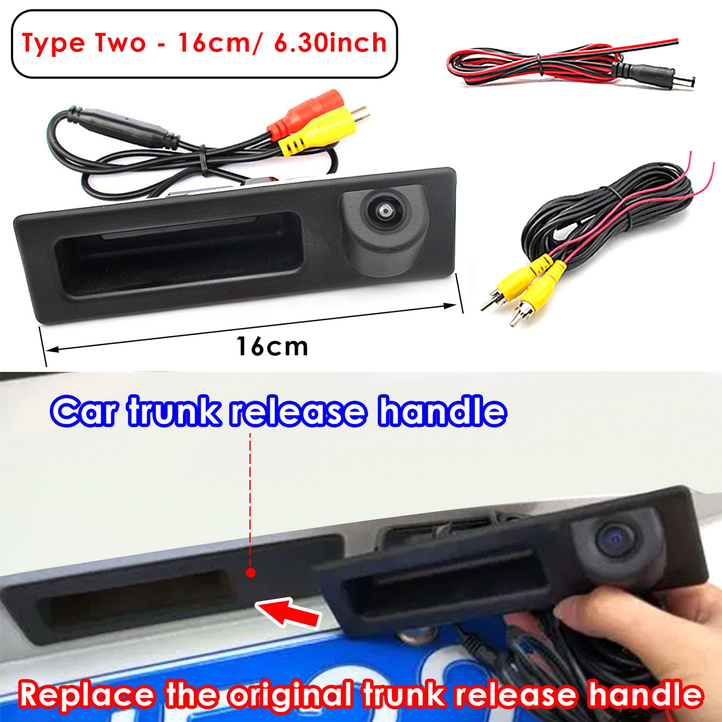 CarProKit Wireless CarPlay Retrofit Kit + Aftermarket Camera for BMW 1/2/3/4/5/6/7/ X1-X7 Series with CIC System 2009 -2014 / NBT Syetem 2013 - 2016