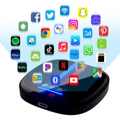 MMB BMW Android 13.0 Video AI Box Adapter Built-in YouTube Netflix Hulu For BMW / MINI Cooper EVO ID6 ID7 ID8 ID9 with Original Wireless CarPlay