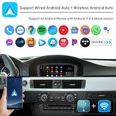 CarProKit for BMW Wireless CarPlay Android Auto Retrofit Kit + Backup Camera Support BMW 1/2/3/4/5/6/7 Series X1-X7 CIC | NBT System 2009-2016