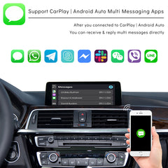 CarProKit for BMW Wireless CarPlay Android Auto Retrofit Kit Support BMW 1/2/3/4/5/6/7 Series X1-X7 CIC | NBT | EVO System 2009-2020