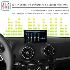CarProKit for Audi A3 A4 A5 A6 A7 A8 Q3 Q5 Q7 2010-2019 Wireless Apple CarPlay Android Auto Retrofit Kit + Backup Camera