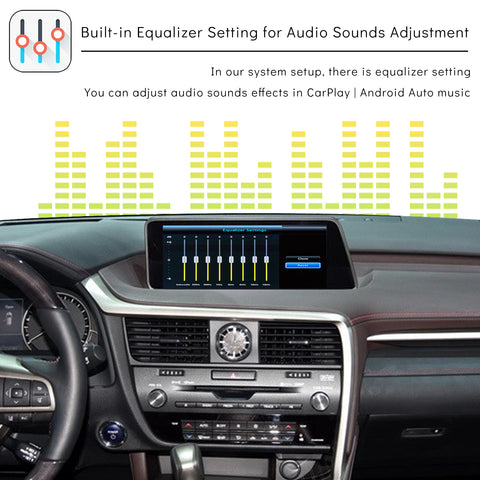 CarProKit for Lexus Wireless CarPlay Android Auto Retrofit Kit Support Lexus ES IS GS LS NX LX UX RC LC CT 2014-2020 | RX 2016-2020