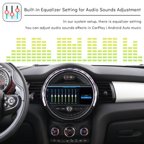 CarProKit for MINI Cooper Wireless CarPlay Android Auto Mirroring Retrofit Kit Support F54 F55 F56 F57 R58 R59 R60 R61 NBT System 2013-2017