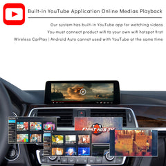 CarProKit for BMW Wireless CarPlay Android Auto Retrofit Kit Support BMW 1/2/3/4/5/6/7 Series X1-X7 CIC | NBT | EVO System 2009-2020