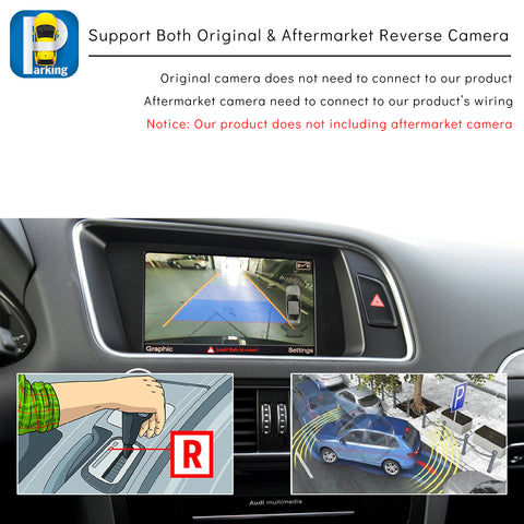 CarProKit for Audi A4 A5 S4 S5 RS4 RS5 Q5 B8 MMI 3G 2010-2019 Wireless Apple CarPlay Android Auto Retrofit Kit