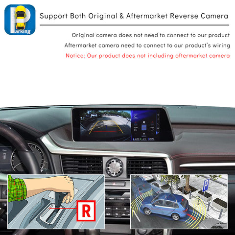 CarProKit for Lexus Wireless CarPlay Android Auto Retrofit Kit Support Lexus ES IS GS LS NX LX UX RC LC CT 2014-2020 | RX 2016-2020