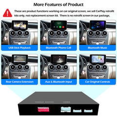 CarProKit 无线 CarPlay Android 自动镜像改装套件适用于梅赛德斯奔驰 A/B/C/E/S CLA CLS GLA GLC GLE GLS GLK ML AMG 2015-2018 NTG 5.0