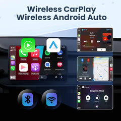 CarProKit 2.0 Wireless Apple CarPlay Android Auto Adapter Mini USB Dongle Plug & Play for 2016-2025 Cars with Factory Wired CarPlay | Android Auto