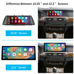 For BMW 5 Series CIC NBT 2011-2017 Wireless CarPlay Android Auto Linux Touch Screen