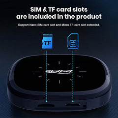MMB Q2W Wireless Apple CarPlay Android Auto Adapter Android 13.0 YouTube Netflix AI Box 4GB+64GB For 2016-2025 Cars with Factory Wired CarPlay - CarProKit Offical Store