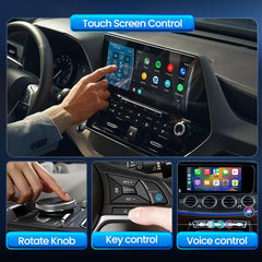 MMB Q2W Wireless Apple CarPlay Android Auto Adapter Android 13.0 YouTube Netflix AI Box 4GB+64GB For 2016-2025 Cars with Factory Wired CarPlay - CarProKit Offical Store