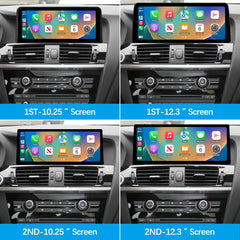 For BMW X3 X4 CIC NBT 2011-2016 Wireless CarPlay Android Auto Linux Touch Screen
