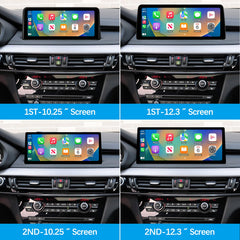 For BMW X5 F15 NBT 2014-2016 Wireless CarPlay Android Auto Linux Touch Screen