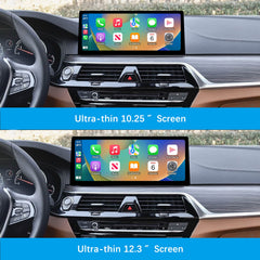 For BMW 5 Series EVO ID5 ID6 2017-2020 Wireless CarPlay Android Auto Linux Touch Screen