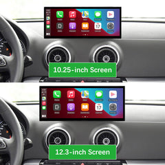 For Audi A3 S3 2014-2019 Wireless CarPlay Android Auto Linux Touch Screen