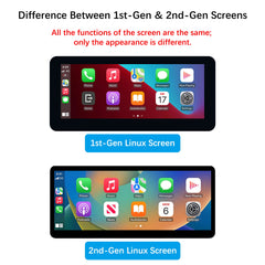 For Mercedes-Benz A/B/CLA/GLA NTG 4.5 2013-2015 Wireless CarPlay Android Auto Linux Touch Screen