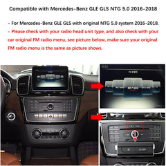 For Mercedes-Benz GLE GLS NTG 5.0 2016-2018 Wireless CarPlay Android Auto Linux Touch Screen