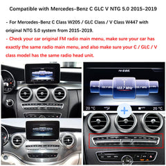 For Mercedes-Benz C/V/GLC Class NTG 5.0 2015-2019 Wireless CarPlay Android Auto Linux Touch Screen