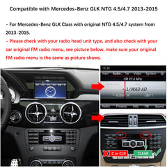 For Mercedes-Benz GLK NTG 4.5/4.7 2013-2015 Wireless CarPlay Android Auto Linux Touch Screen