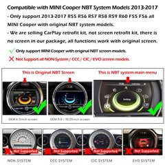For MINI Cooper JCW NBT Wireless CarPlay Android Auto Retrofit Kit