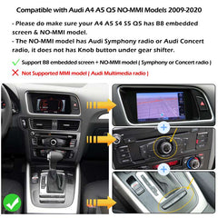 For Audi A4 A5 Q5 Symphony Concert Wireless CarPlay Android Auto Retrofit Kit