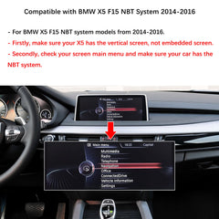 For BMW X5 F15 NBT 2014-2016 Wireless CarPlay Android Auto Linux Touch Screen