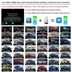 CarProKit 3.0 Wired to Wireless CarPlay Android Auto USB Adapter Dongle