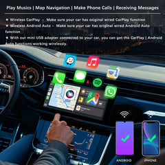 CarProKit 3.0 Wired to Wireless CarPlay Android Auto USB Adapter Dongle