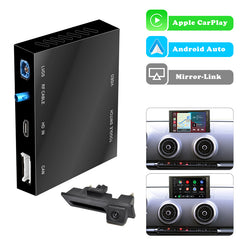 CarProKit for Audi A3 A4 A5 A6 A7 A8 Q3 Q5 Q7 2010-2019 Wireless Apple CarPlay Android Auto Retrofit Kit + Backup Camera