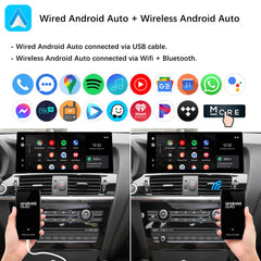 For BMW X3 X4 CIC NBT 2011-2016 Wireless CarPlay Android Auto Linux Touch Screen