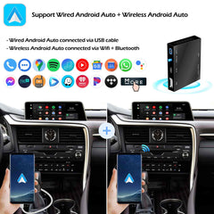 For Lexus ES IS GS LS NX LX UX RX RC LC CT Wireless CarPlay Android Auto Retrofit Kit