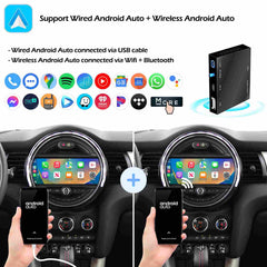 For MINI Cooper JCW NBT Wireless CarPlay Android Auto Retrofit Kit