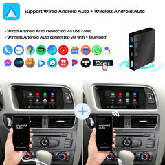 For Audi A4 A5 Q5 Symphony Concert Wireless CarPlay Android Auto Retrofit Kit