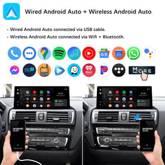 For BMW 1/2 Series NBT EVO 2012-2019 Wireless CarPlay Android Auto Linux Touch Screen