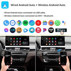 For BMW X1 CIC NBT 2009-2018 Wireless CarPlay Android Auto Linux Touch Screen