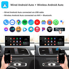 For Audi Q3 RMC MMI3G 2013-2018 Wireless CarPlay Android Auto Linux Touch Screen