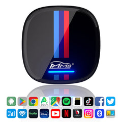 MMB BMW Android 13.0 Video AI Box Adapter Built-in YouTube Netflix Hulu For BMW / MINI Cooper EVO ID6 ID7 ID8 ID9 with Original Wireless CarPlay