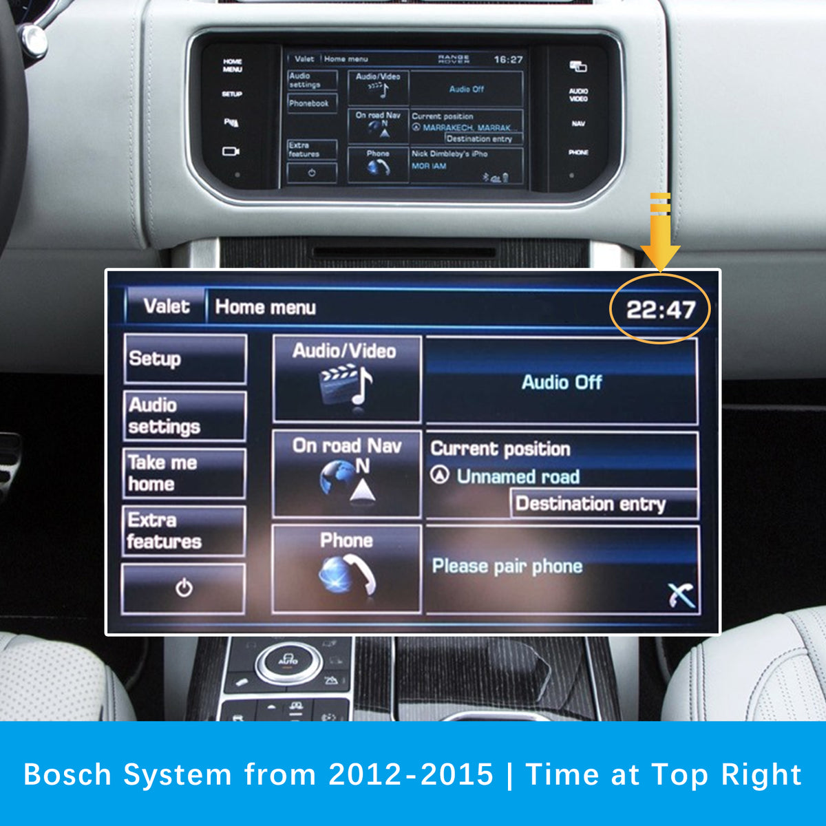 For Land Rover Jaguar Bosch Harman Wireless CarPlay Android Auto Retrofit Kit