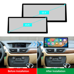 For BMW X1 CIC NBT 2009-2018 Wireless CarPlay Android Auto Linux Touch Screen
