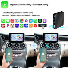 CarProKit 无线 CarPlay Android 自动镜像改装套件适用于梅赛德斯奔驰 A/B/C/E/S CLA CLS GLA GLC GLE GLS GLK ML AMG 2015-2018 NTG 5.0