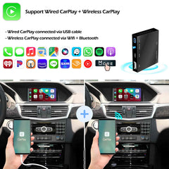 For Mercedes-Benz NTG 4.5 4.7 Wireless CarPlay Android Auto Retrofit Kit