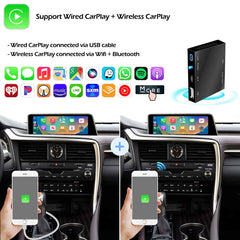 For Lexus ES IS GS LS NX LX UX RX RC LC CT Wireless CarPlay Android Auto Retrofit Kit