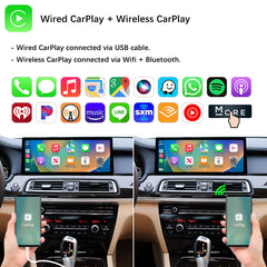 For BMW 7 Series CIC NBT 2008-2015 Wireless CarPlay Android Auto Linux Touch Screen