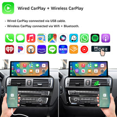 For BMW 1/2 Series NBT EVO 2012-2019 Wireless CarPlay Android Auto Linux Touch Screen