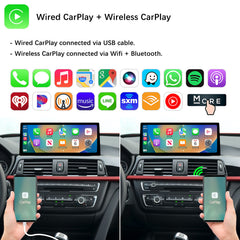 For BMW 3/4 Series NBT EVO 2012-2019 Wireless CarPlay Android Auto Linux Touch Screen
