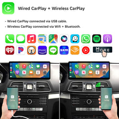 For Mercedes-Benz E Coupe NTG 4.0/4.5/4.7/5.0 2009-2016 Wireless CarPlay Android Auto Linux Touch Screen