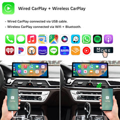 For BMW 7 Series EVO ID5 ID6 2016-2019 Wireless CarPlay Android Auto Linux Touch Screen