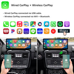 For Mercedes-Benz G Class NTG 4.5/4.7/5.0 2013-2018 Wireless CarPlay Android Auto Linux Touch Screen